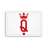 Fotoobraz 90x60 cm stredný Q as queen
