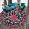 Kúpelňová predložka - Okrúhla podlahová rohož Alfombra decorativa con p (Kúpelňová predložka - Okrúhla podlahová rohož Alfombra decorativa con p)