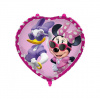 Fóliový balón Minnie srdiečko 46cm 5201184949894 Procos