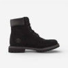 Timberland Polokozačky 6 Inch Boot Black Nubuck Premium Biela