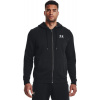 UNDER ARMOUR Mikina Essential Fleece FZ Hood - čierna (1373881-001) Veľkosť: M/Regular