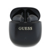 Bezdrôtové slúchadlá Guess Printed Classic Logo TWS Black