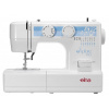 Elna eXplore 160 (Atraktívny a robustný dizajn - stroj Elna 160 Explore bol špeciálne navrhnutý pre začiatočníkov. Ľahké a praktické ovládacie prvky, základné stehy a gombíková dierka. Nič viac pre za