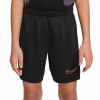 Detská košeľa - Šortky Nike 140 čierna, červená (M šortky pre deti Nike Dry Academy 21 Short Cz)