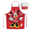 Dětská zástěra s kuchařskou čepicí Minnie