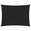 vidaXL Tieniaca plachta 160 g/m² čierna 3,5x4,5 m HDPE