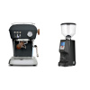 Ascaso Dream PID, Anthracite + Eureka Atom Specialty 65, black