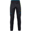 Karpos FEDERA outdoorové nohavice, pánske, čierne/modré Veľkosť: XL