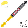 Popisovač Edding 791 - lakový, 1-2 mm žlutý
