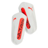Puma Ultra Light Strap Shin Guards White/Red Medium