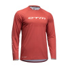 CTM - dres Rovay L/S 24 tehlová červená XXL