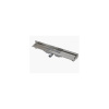 Alcaplast APZ104 Flexible Low nerezový sprchový žľab 750mm, s nastaviteľným límcom ku stene APZ104-950
