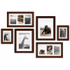 Multirámik Seul, sada rámikov, hnedá tieňovaná