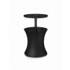 Záhradný stôl Keter Cool Bar Rattan grafit, 610343