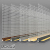 Likov s.r.o. Okenná začisťovacia lišta LS-VHL 06 COLOR, Vyberte typ Farba: RAL 8024