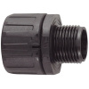 HellermannTyton 166-21015 HG28-S-PG21 hadicová spojka čierna PG21 22.80 mm rovná 1 ks; 166-21015