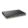 Zyxel XMG2230-52HP, L3 Access Switch, 16x 2.5G, 32x 1G, AC:960W PoE , DC:2400W PoE, 4 x SFP+ Uplink, incl 1 yr NebulaF
