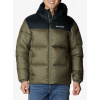 Zimná bunda Columbia Puffect II Hooded Jacket - stone green/black