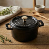 STAUB La Cocotte Mini 250 ml čierna - kokilka / železné pekáč s pokrievkou