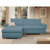 Rohová sedačka Helvetius, modrá látka