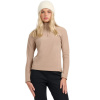 Dámska fleecová mikina 4F F069 svetlohnedá 4FWAW25UFLEF069 82S XL