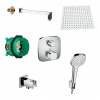Hansgrohe logis ecostat ibox + croma Vyberte + 25 d (Hansgrohe logis ecostat ibox + croma Vyberte + 25 d)