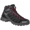 Salewa ALP MATE MID WP W BOOT Black Out Virtual Pink cierna