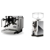 Rocket Espresso Bicocca, chrome + Eureka Mignon Specialita, CR chrome