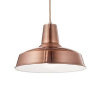 Retro a vintage svietidlo IDEAL LUX Moby SP1 Rame 093697