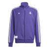 adidas Real Madrid Terraces Icon Tracksuit Top Unity Purple S