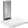 AXOR Universal Rectangular miska na mydlo s držiakom, chróm, 42605000
