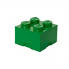 LEGO® Úložný box 25 x 25 x 18 cm tmavě zelená