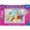 RAVENSBURGER Třpytivé puzzle Disney princezny: Silné, krásné a neuvěřitelně odvážné XXL 100 dílků