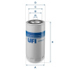 UFI Palivový filter 24.349.00