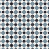 Feza 701 - 0,52 m2 Feza Geometrické 20x20 Modrá