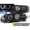 TUNINGTEC Predné svetlá BMW E46 04/99-03/03 coupe cabrio Angel Eyes CCFL černá