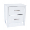Nočný stolík biely LIZBONA