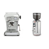 Ascaso Dream ONE, leštený hliník + La Pavoni Cilindro