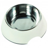 Flamingo Royal Round Bowl - protišmyková miska pre psov a mačky z melanínu a nerezovej ocele - L