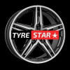 CMS C29-AERO 7.5x18 5x108 ET45 Diamond Black Gloss