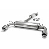 TATechnix Duplexný nerezový výfuk 1x100mm VW Golf 4 (1J) - 3,2
