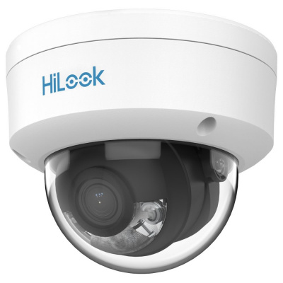 HiLook HiLook IP kamera IPC-D129HA/ Dome/ 2Mpix/ 2.8mm/ ColorVu/ Motion detection 2.0/ H.265+/ krytí IP67+IK08/ LED 30m