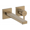 Hansgrohe Tecturis E umývadlová podomietková batéria EcoSmart+ výtok 22,5 cm kartáč. Bronz HG 73051140