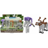 Akčná figúrka Minecraft - Skeleton and Trap Horse 2-Pack
