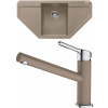 Set Franke G201 (dřez MRG 612 E Kašmír + baterie FC 3054.424 ORBIT Chrom/Kašmír) 114.0650.665