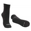 BENNON AIR SOCK BLACK / Vzdušné a ľahké univerzálne ponožky skráteného strihu - čierna 42-44