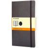 Zápisník MOLESKINE L, mäkké dosky, linajkový, čierny (QP616)