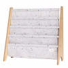 3 SPROUTS Stojan na knižky Recycled 3 Sprouts Terrazzo Light Gray