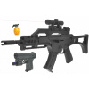 Detská zbraň - Puška na loptách G36 Auto Laser + Gun + granátového jablka (Detská zbraň - Puška na loptách G36 Auto Laser + Gun + granátového jablka)