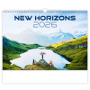 Nástenný kalendár 2026 New Horizons